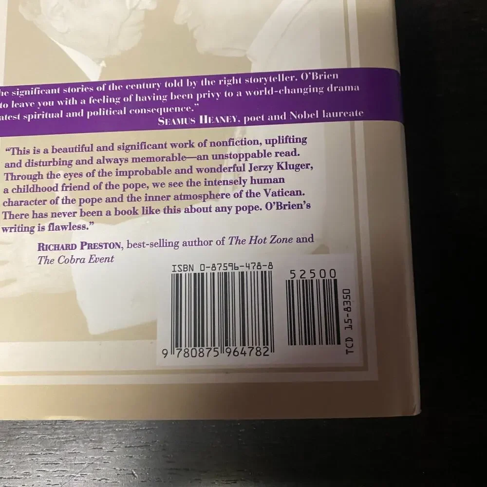 Hidden Pope Untold Story Lifelong Friendship Changing Relationship Darcy O'Brien